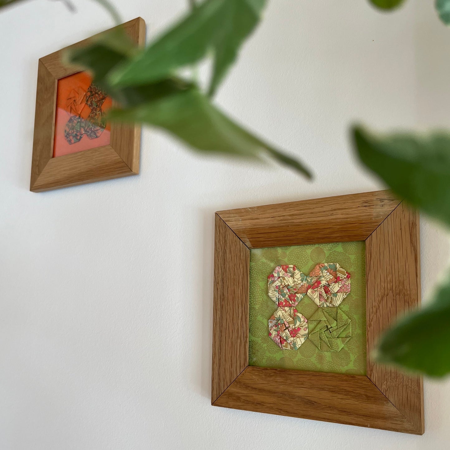 Cadre origami fleurs - Le fleuri