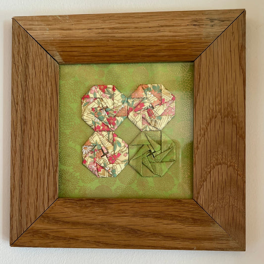 Cadre origami fleurs - Le fleuri