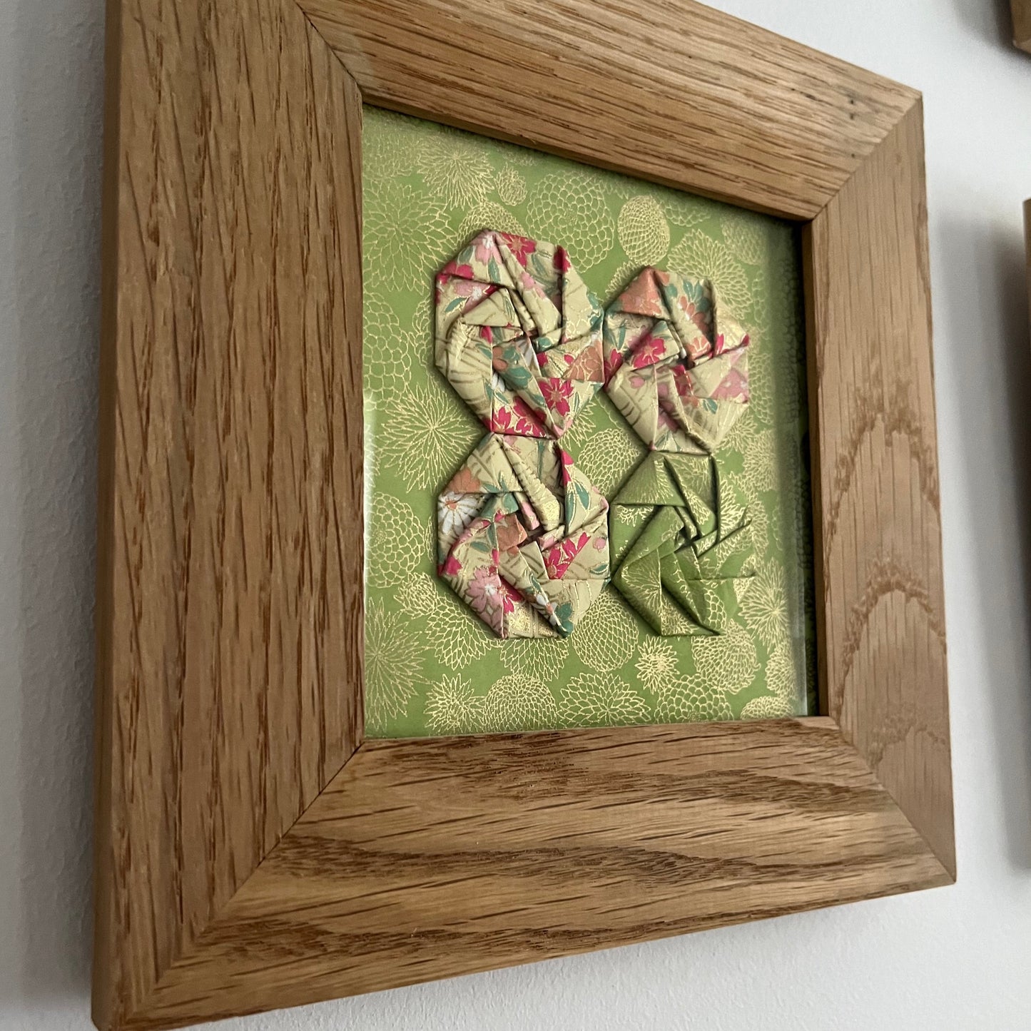 Cadre origami fleurs - Le fleuri