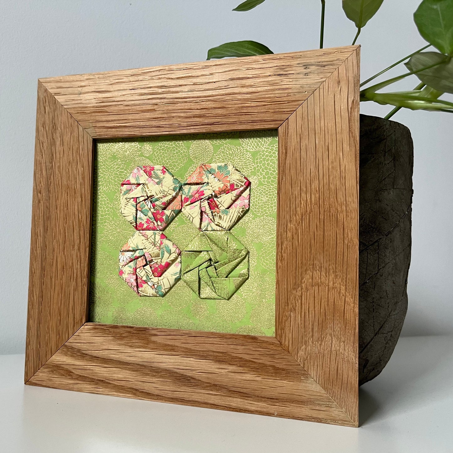 Cadre origami fleurs - Le fleuri